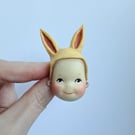 Dottie Dollie Yellow Kewpie Pin Brooch