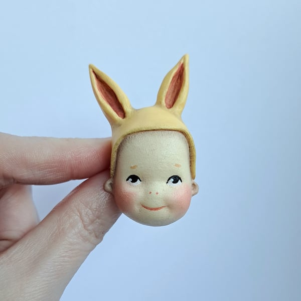 Dottie Dollie Yellow Kewpie Pin Brooch