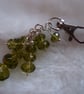 Green Glass Rondelle Bag Charm - Image 2