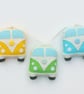Make Your Own felt Rainbow Campervan Garland Kit. Sewing pattern. - Image 2
