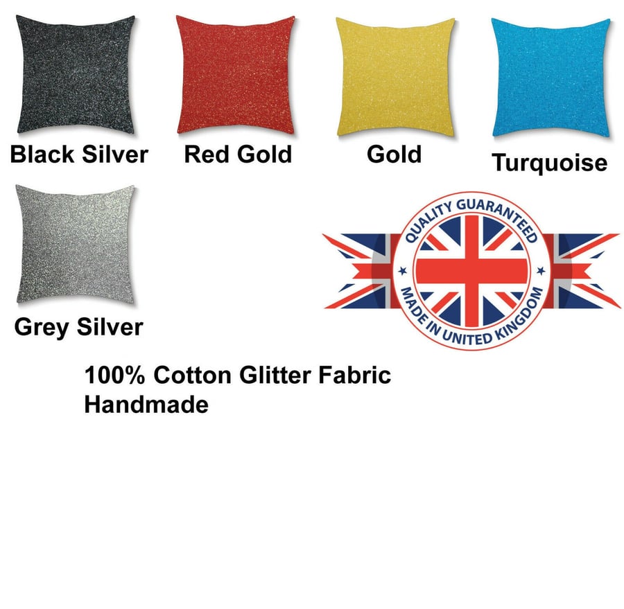 Square sparkle cushion cover, Square sparkle cover