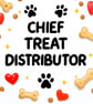 Dog Dad Father's Day Card, Chief Treat Distributor - Image 4