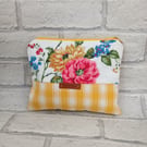 Perfectly Imperfect zipper pouch, lined pouch, makeup zipper pouch, mothers day 