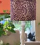 W Morris Fabric Shade Aubergine Free P&P - Image 1