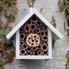 Small Bee Hotel in White.
