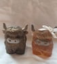 Mr & Mrs highland cows - Image 2