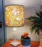 William Morris Golden Lily Classic Cylindrical Drum Lampshade. - Image 5