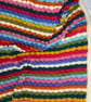 Colourful Bobble stripe crochet blanket - Image 3