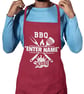 Personalised Kitchen BBQ Apron - BBQ King - Dad Apron - Image 2