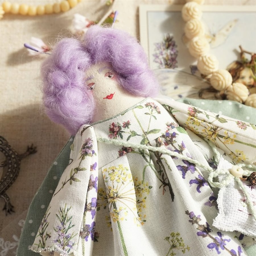 Lavender, A Faerie Doll