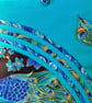 Turquoise green handbag,Peacock  - Image 2