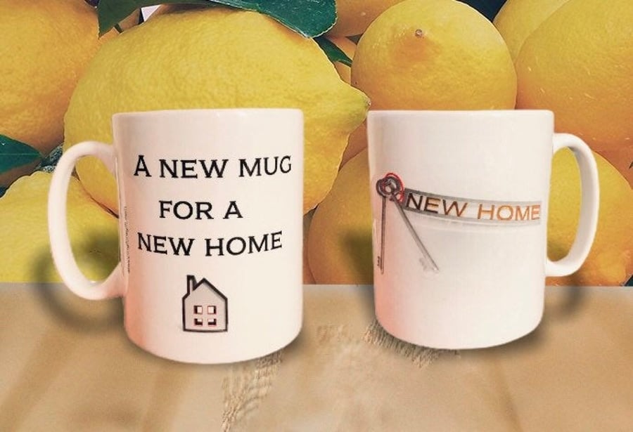 A New Mug For A New Home Mug. Mugs for house move gifts