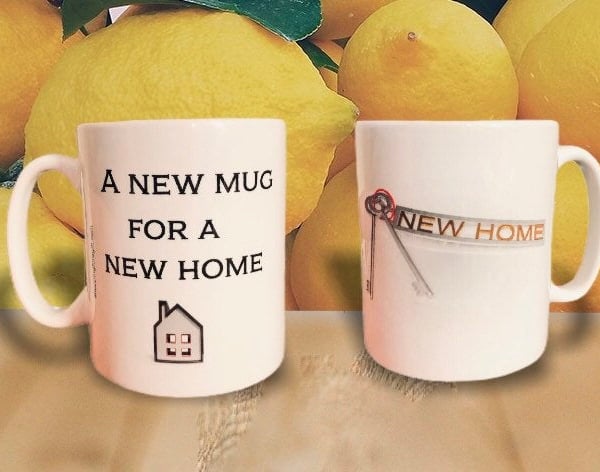 A New Mug For A New Home Mug. Mugs for house move gifts