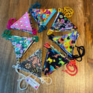 Handmade fabric Bunting