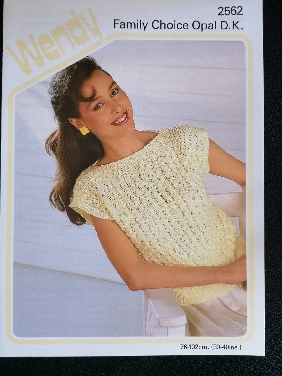 knitting pattern Wendy 2562