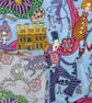 Gents handkerchief, pocket square, made from Liberty Tana Lawn - Image 4