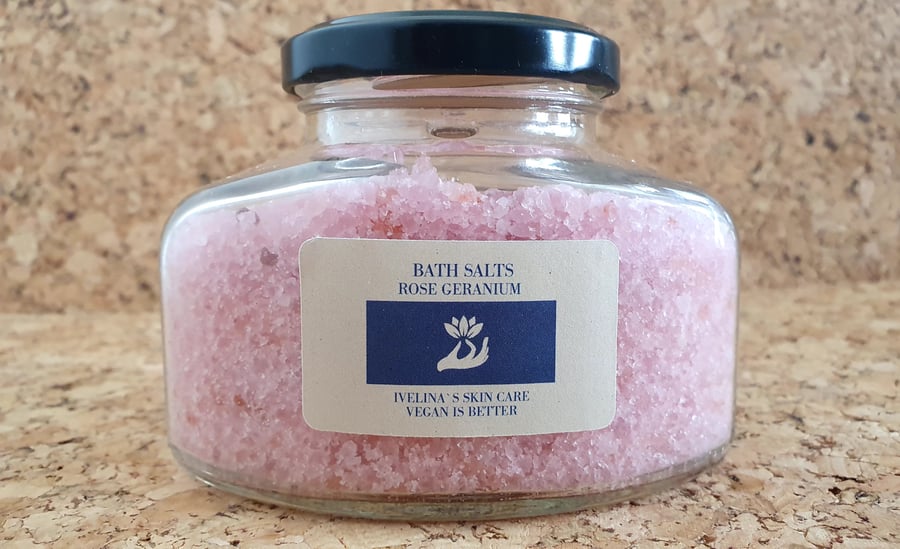 Luxury Rose Bath Salts