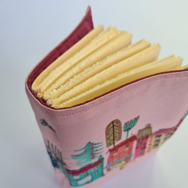 Mouse in town handmade journal