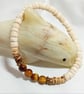 Coconut Shell Bead & Tigers Eye Bracelets - Image 5