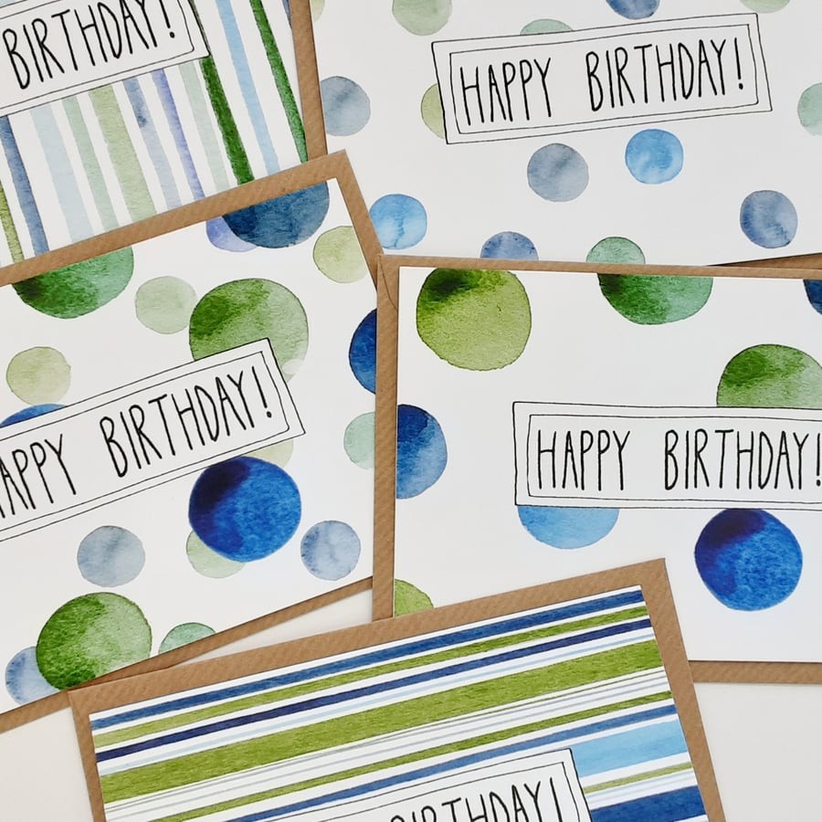 Ocean Birthday Collection - Pack of 5