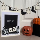 Handmade Halloween Greeting Card Set, Pack of 3 Spooky Cards