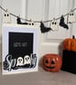 Handmade Halloween Greeting Card Set, Pack of 3 Spooky Cards