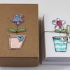 'Flowerpot' - A Box of Six Cards with Envelopes