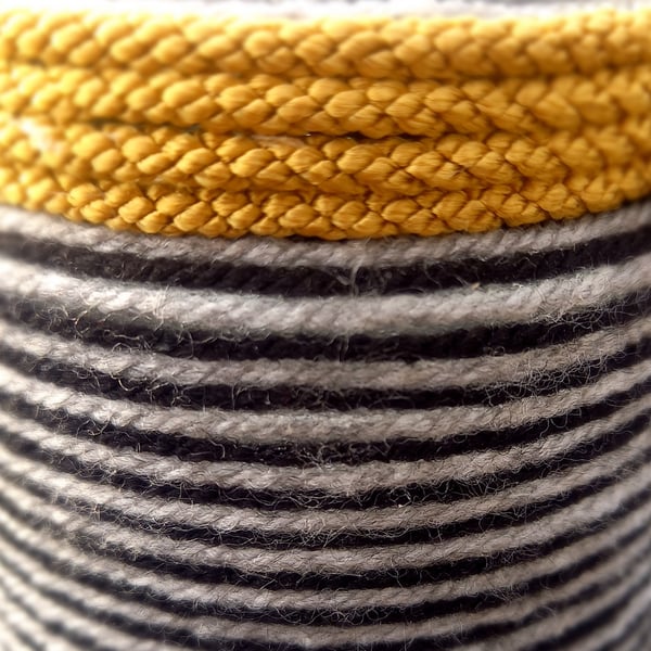 Wool Wrapped Jar