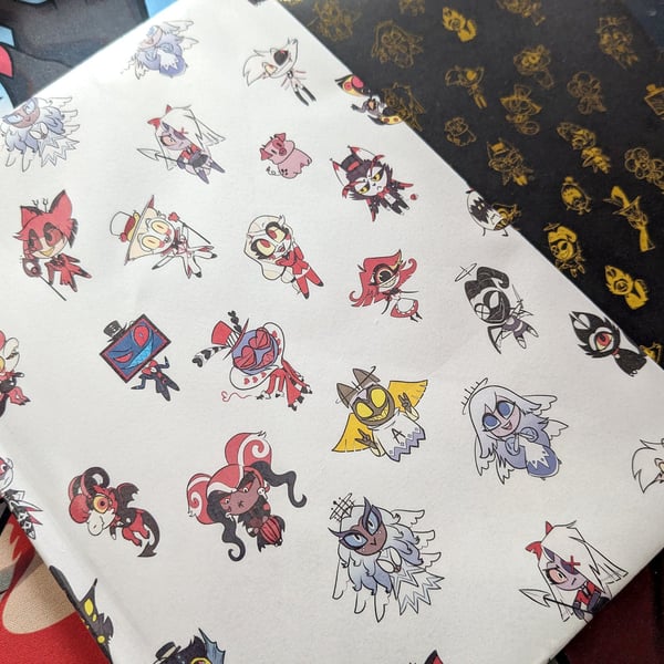 Hazbin Hotel Notebook - Foil or Colour