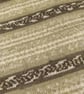 Hand Knitted Baby Blanket Green and Cream Fair Isle Pram Blanket 30x33 inches - Image 8