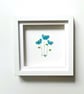 Sea Glass Forget me Not flowers