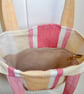 Tote bag in summery Laura Ashley striped fabric - Image 3