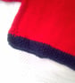 Knitted Chunky Jacket with a Collar for a Child, Child's Jacket, Winter Jacket - Image 5