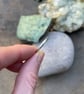 Handmade Narrow Silver Meteorite Ring - Image 6