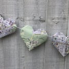 Love Madrid paper loveheart bunting garland