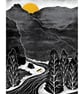 River Adventure Illustrated Art Print - Image 3