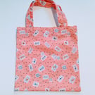 Gift bag, Floral gift bag, gift wrap, reusable gift bag, birthday gift bag