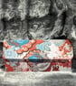 Funky Orange and Turquoise Money Wallet