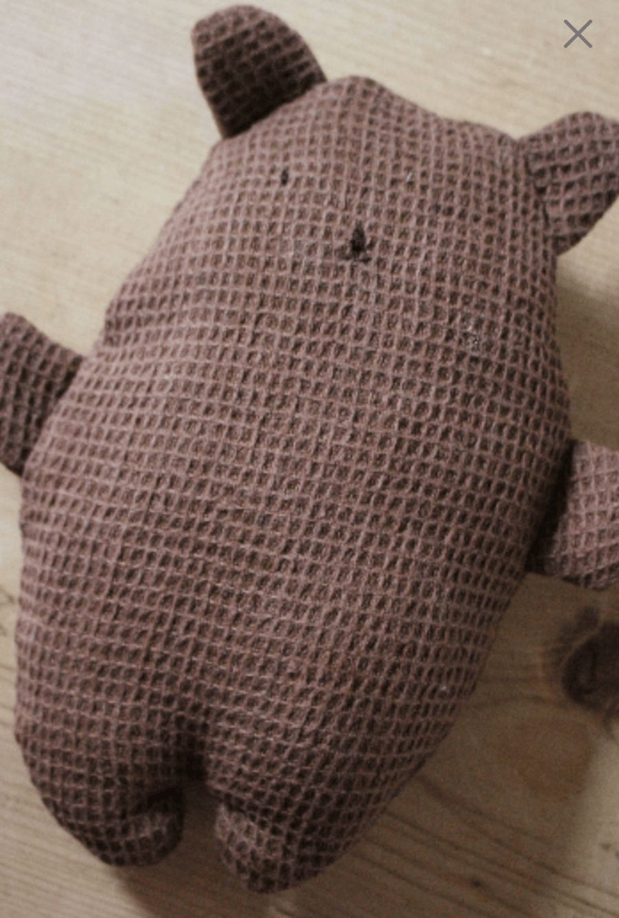 Handmade cotton bear