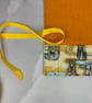 Elephant fabric brush roll, Elephants pencil wrap, Tool roll, Handmade - Image 7