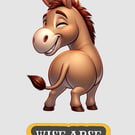 Donkey Mood Art Print – Quirky, Stylish & Full of Personality