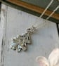 Oak Leaf Pendant Necklace – Recycled Silver Nature Jewellery - Image 5