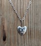 Sterling silver smiley heart pendant  - Image 5