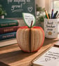 Personalised Teacher Apple Gift – Handmade Book Art - Image 4