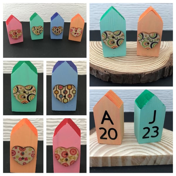 Miniature Houses Personalised - New Home Gift