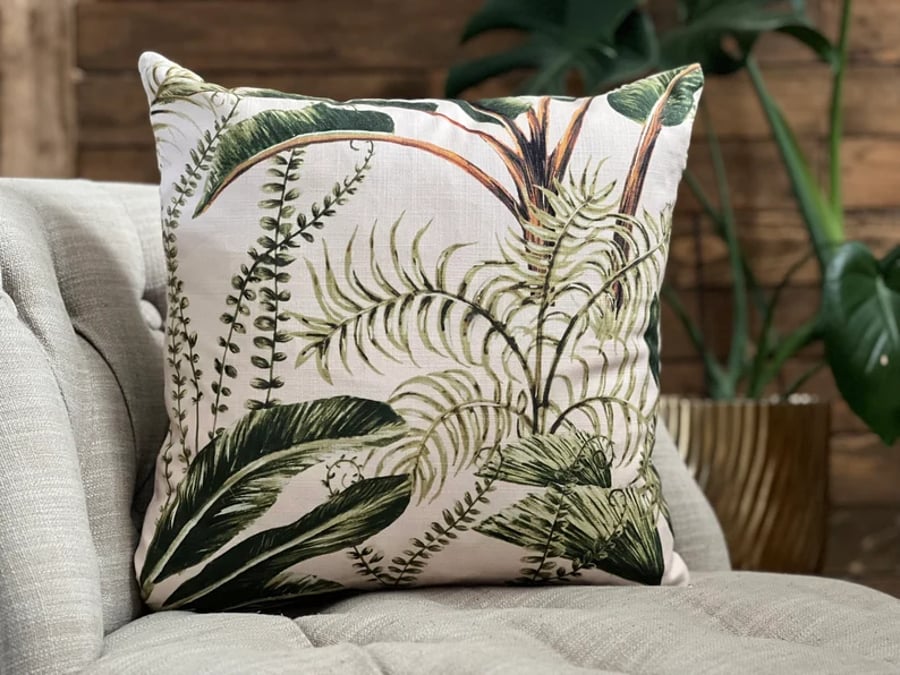 Tropical Palm Tree Cushion
