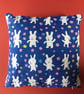 Happy Bunnies  Fun design Cushion with pad by Jo Brown Happy Tomato  - Image 5