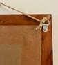 Handmade Reclaimed Wood Daffodil Flower Picture Wall Hanging With 3 Key Hooks  - Image 9