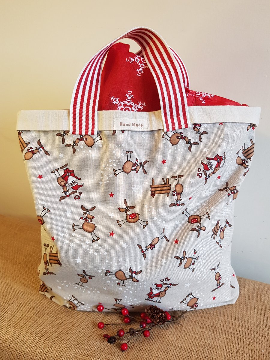 Reusable big Christmas bag