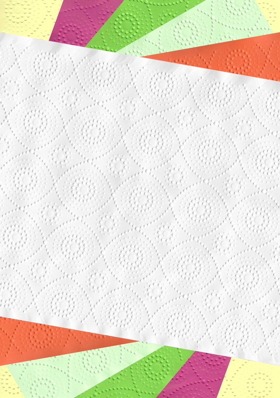 Embossed Card & Paper. 10 Sheets. A4. Assorted Colours. Circles (15)